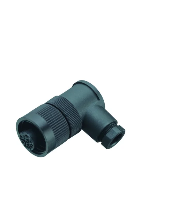 Female angled connector