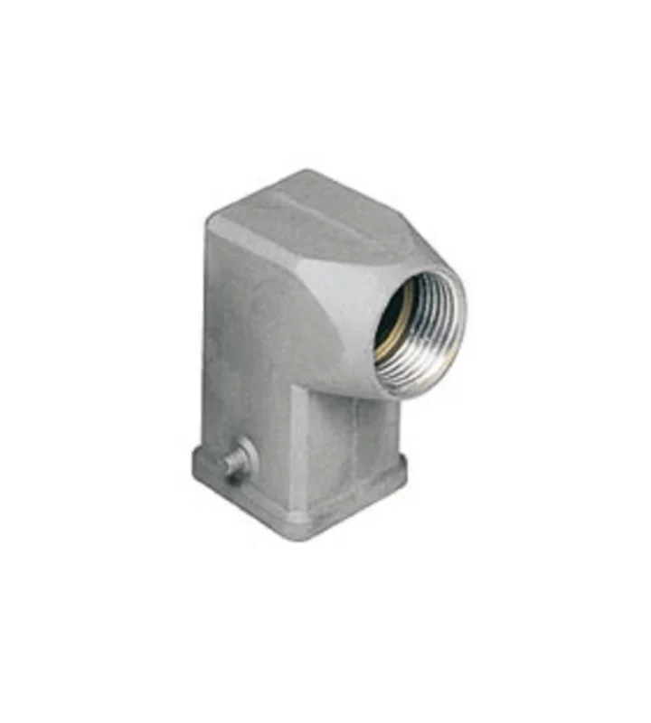 hood, angled, size 21.21, EMC zinc, 2 pegs, 1xM20 side