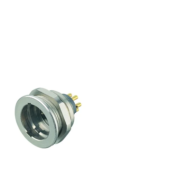 Male panel mount connector
