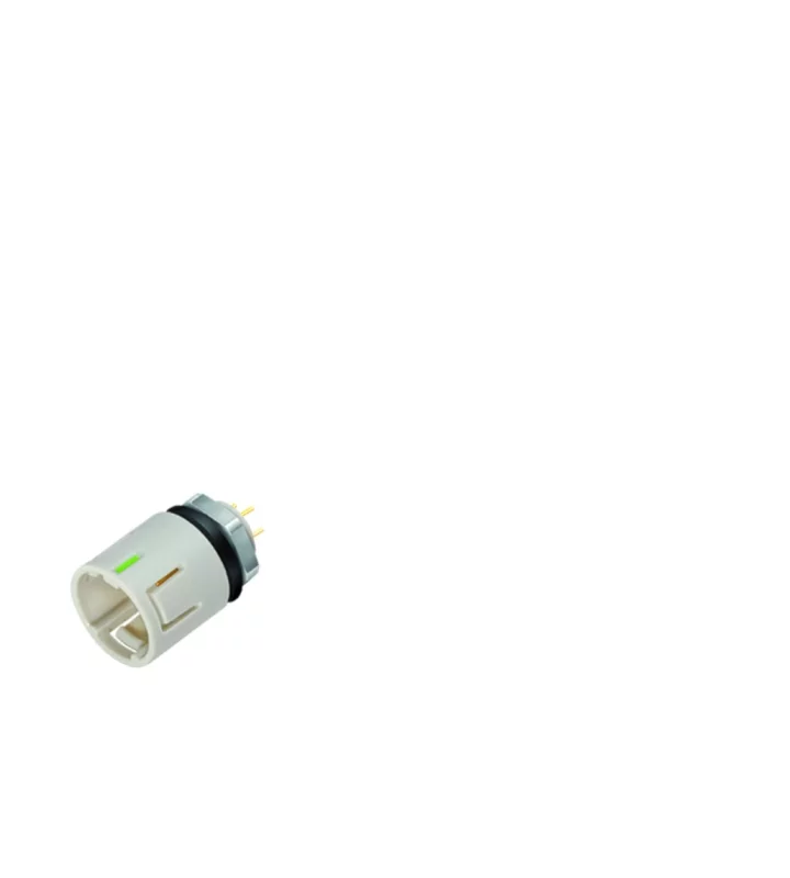 Male panel mount connector