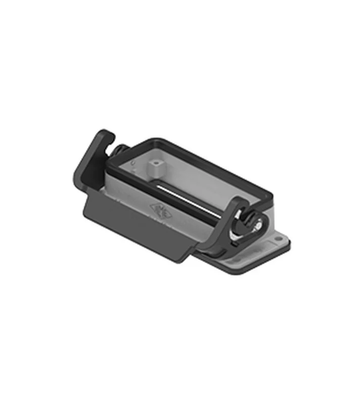 bulkhead mounting housing, size 77.27, IL-BRID stainless steel, 1 lever