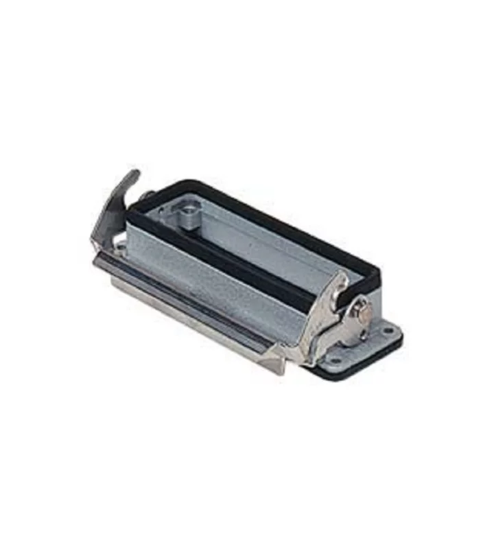 bulkhead mounting housing, size 77.27, HNM alu, 1 lever