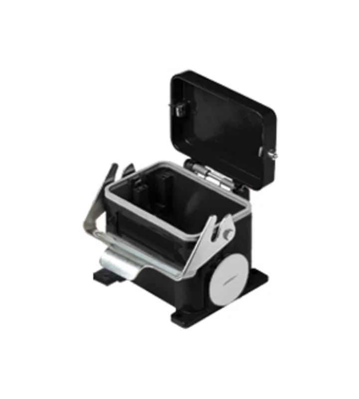 surface mounting housing, size 104.62, W-TYPE alu, 1 lever, 1xPG36 side, cov.