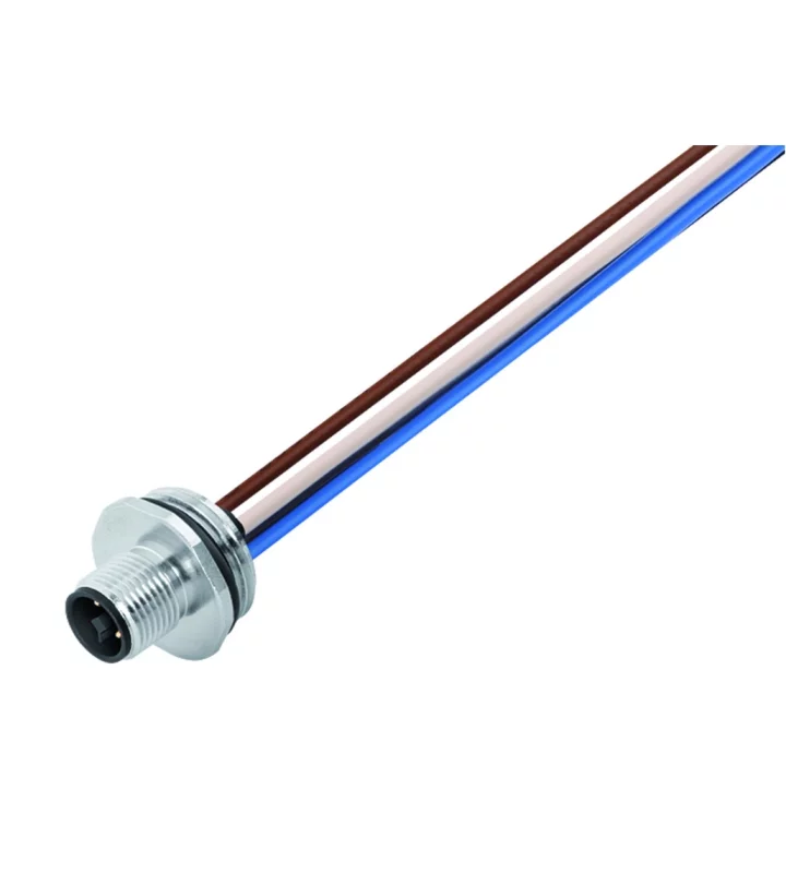 Male panel mount connector