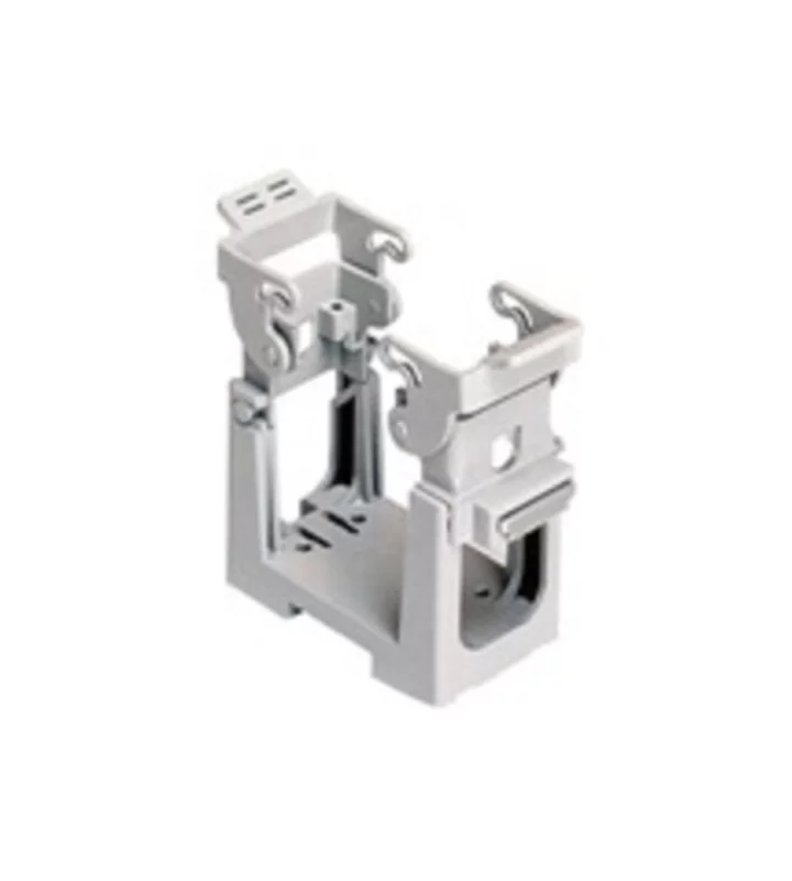 connector carrier, size 44.27, COB plastic, 2 levers, for mounting on DIN rail