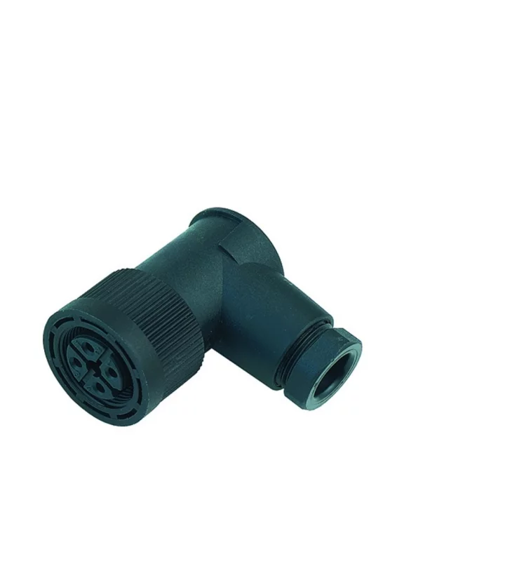 Female angled connector