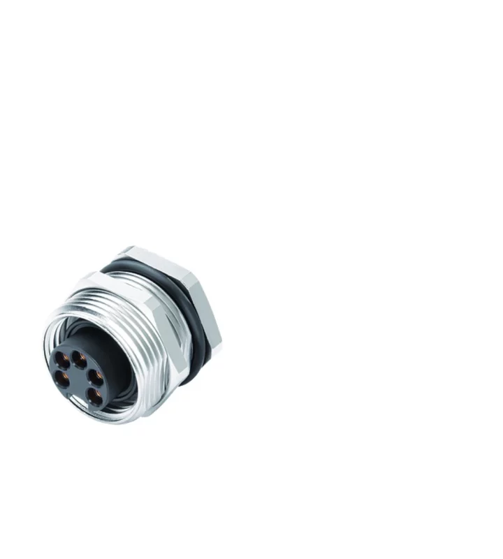 Female panel mount connector