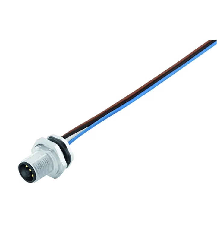Male panel mount connector