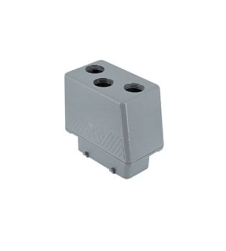 hood, size 77.27, BIG alu, 4 pegs, 3xM25 top, extended terminal compartment