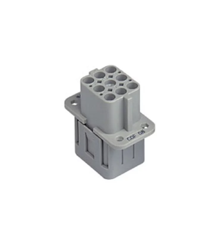 female insert, size 32.13, 8p+PE, crimp, 16A, 500V