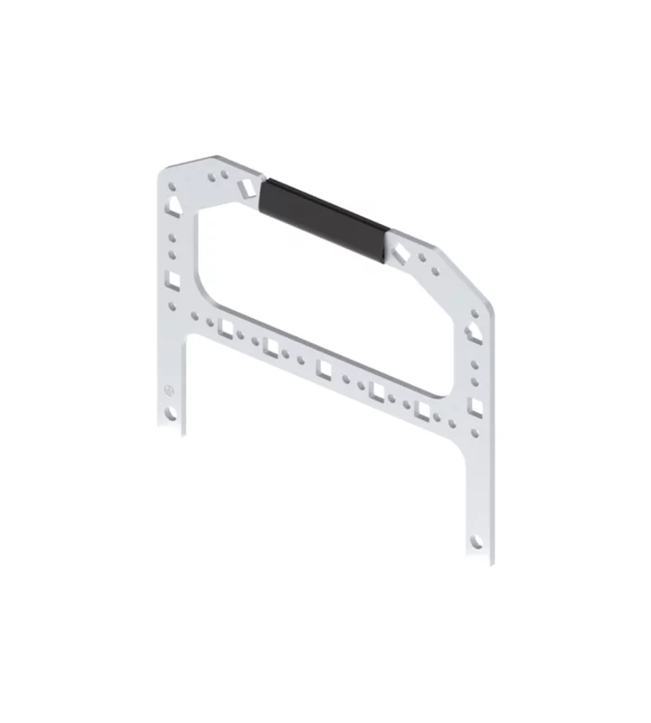 strain relief anchorage, size 104.27, steel zinc plated, for PE- and GND-connection