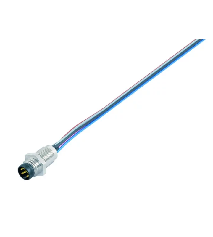 Male panel mount connector
