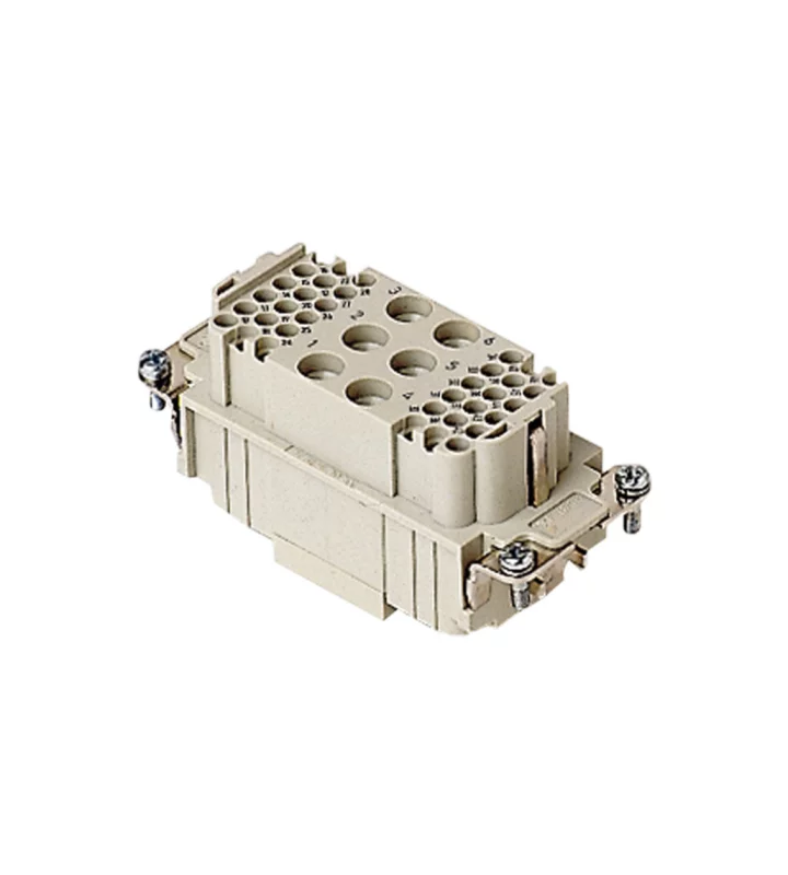 female insert, size 77.27, 6+36p+PE, crimp, 40+10A, 690+160V
