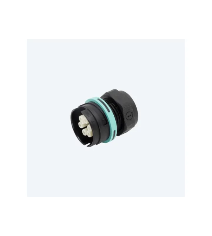 Socket connector panel-mounted M28, screw