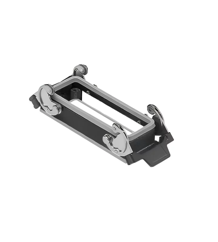 bulkhead mounting housing, size 104.27, W-TYPE alu, 2 levers