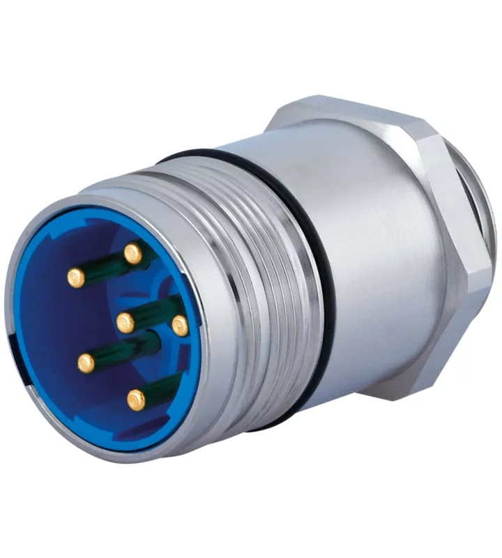 Panel Connector, Male Thread