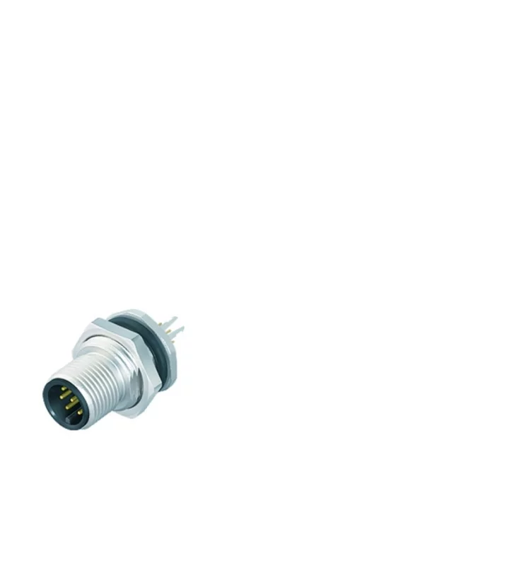 Male panel mount connector