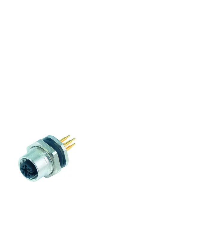 Female panel mount connector