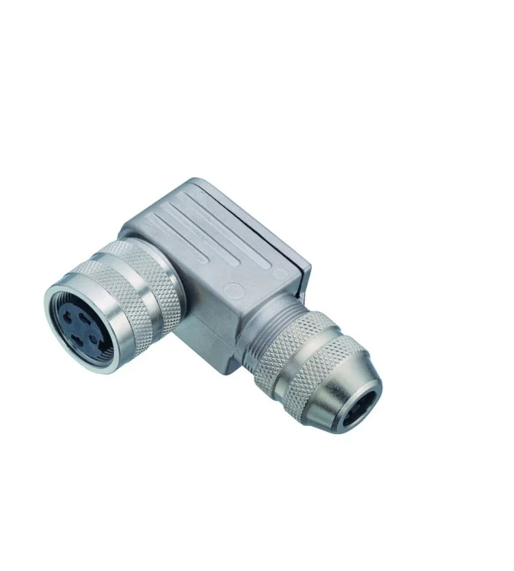 Female angled connector