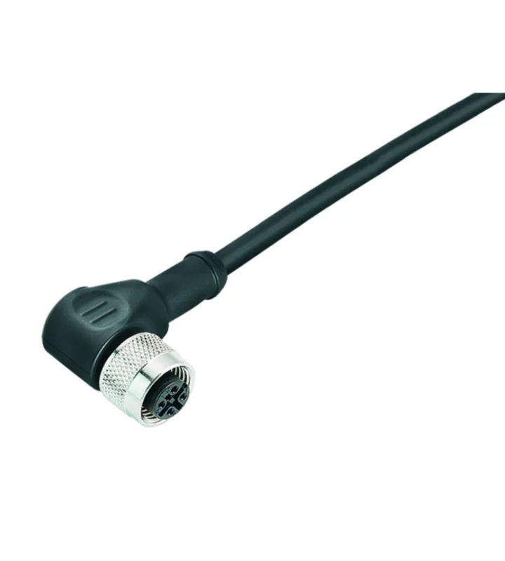 Female angled connector