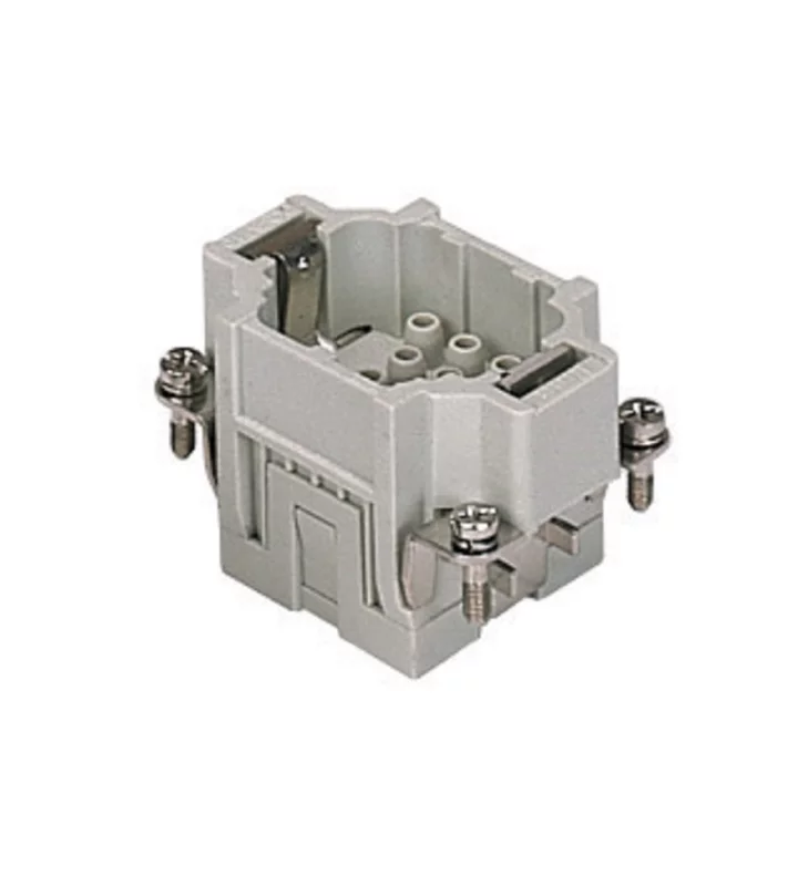 male insert, size 44.27, 10p+PE, crimp, 16A, 500V