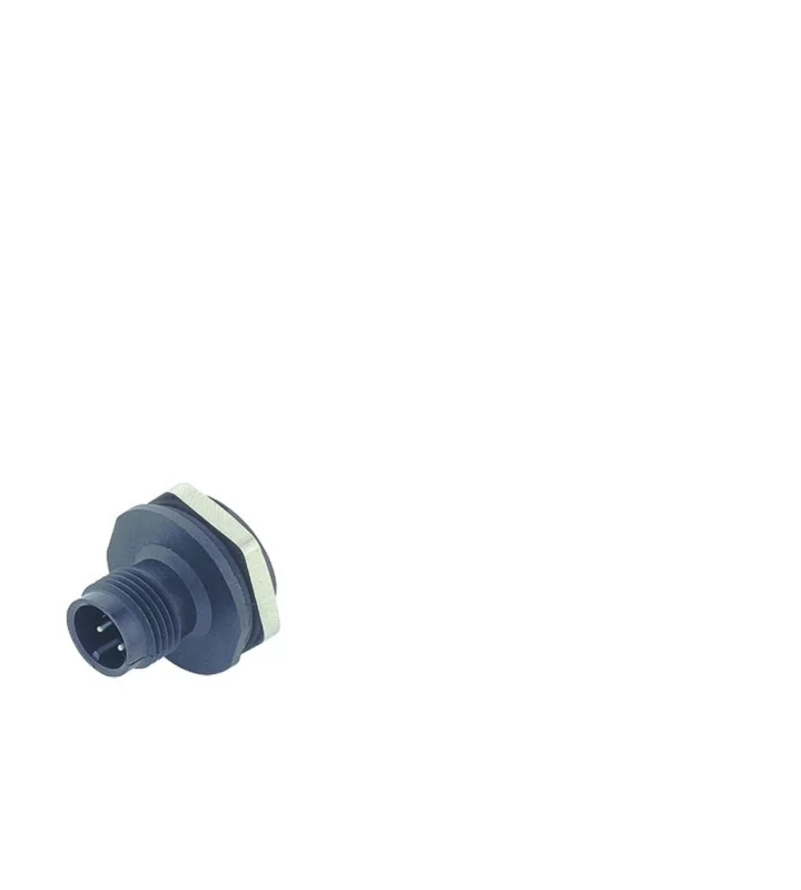 Male panel mount connector