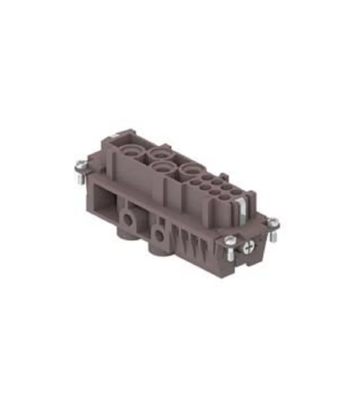 female insert, size 104.27, 4+2p+PE, screw, 80+16A, 400+230/400V, 180°