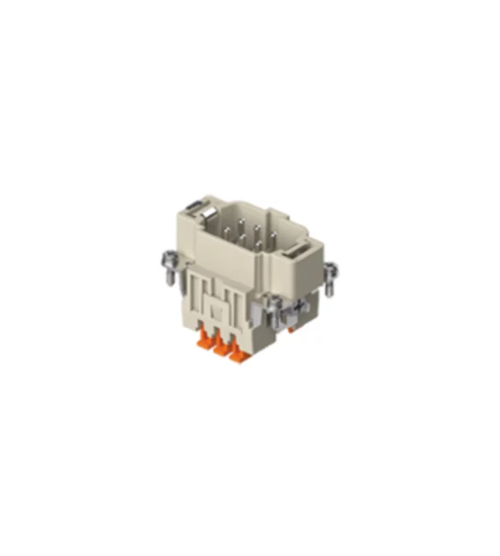 male insert, size 44.27, 6p+PE, SQUICH, 16A, 500V