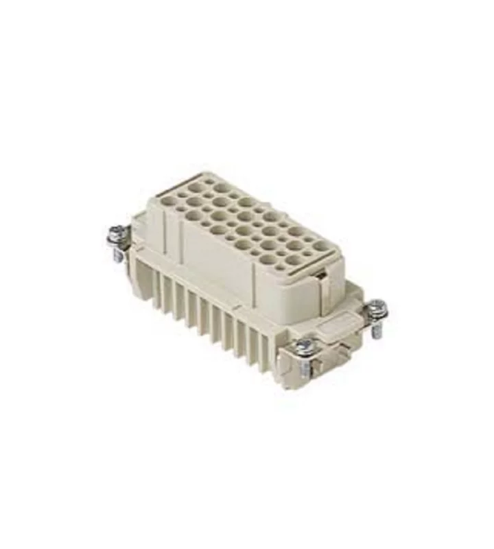 female insert, size 77.27, 40p+PE, crimp, 10A, 250V, HNM