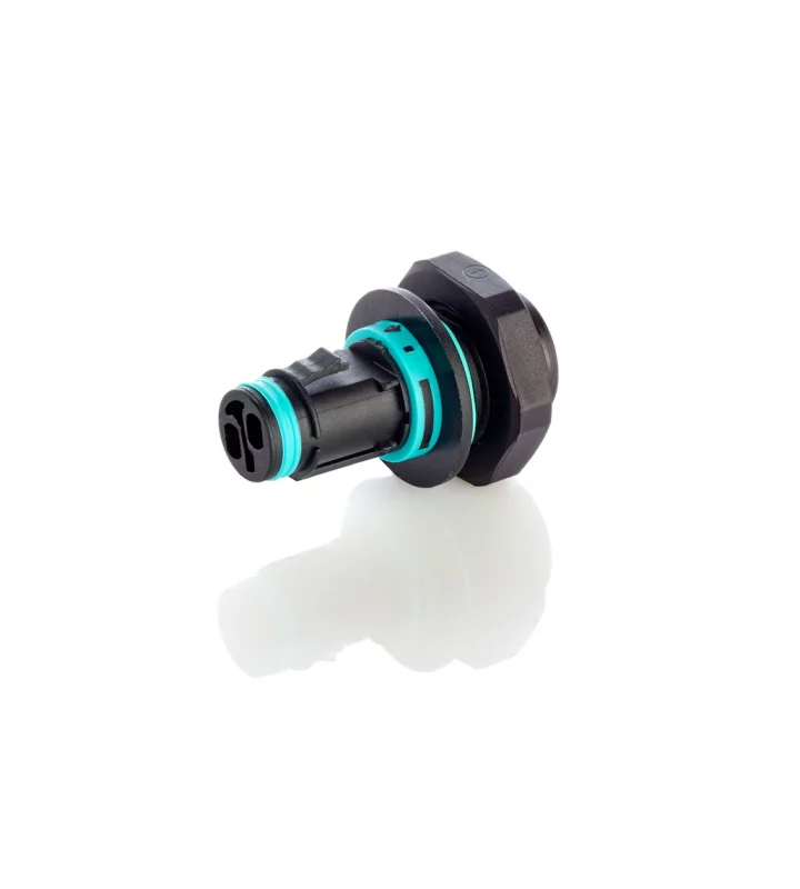 Mircro socket connector panel-mounted screw M16