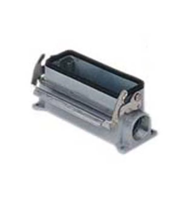 surface mounting housing, size 77.27, V-TYPE alu, 1 lever, 1xM25 side
