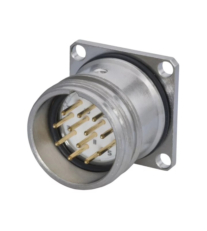Panel Connector, Male Thread