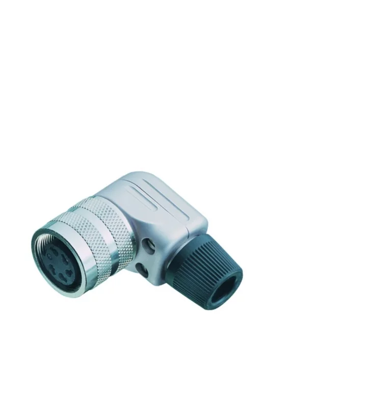 Female angled connector
