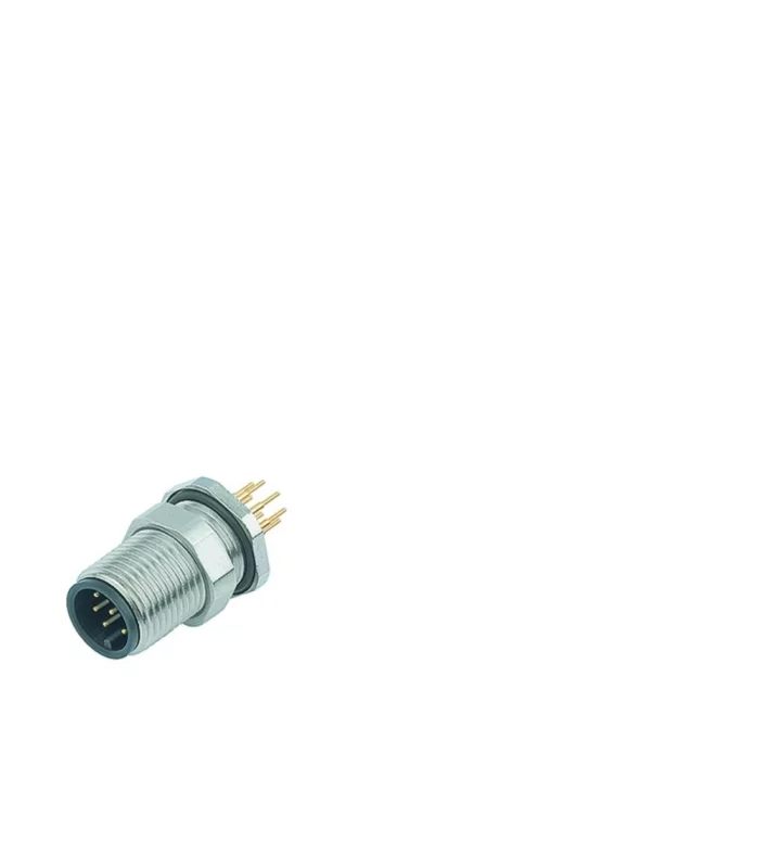 Male panel mount connector