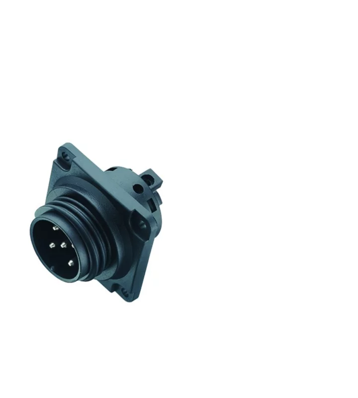 Male panel mount connector