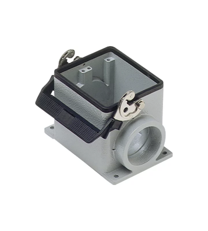 surface mounting housing, size 77.62, C-TYPE alu, 1 lever, 1xM50 side