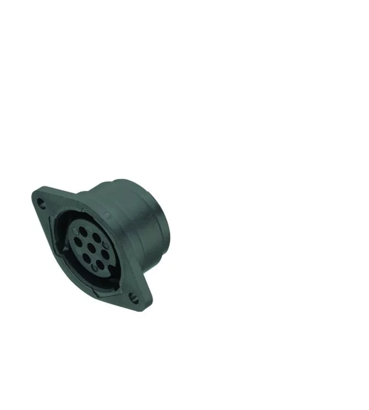 Female panel mount connector