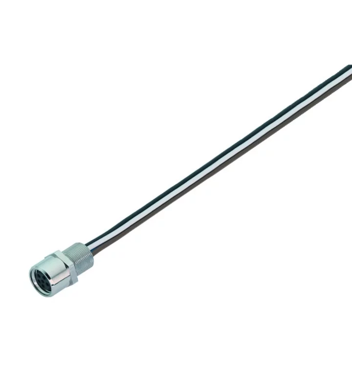 Female panel mount connector