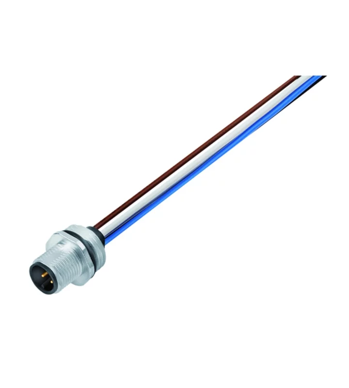 Male panel mount connector