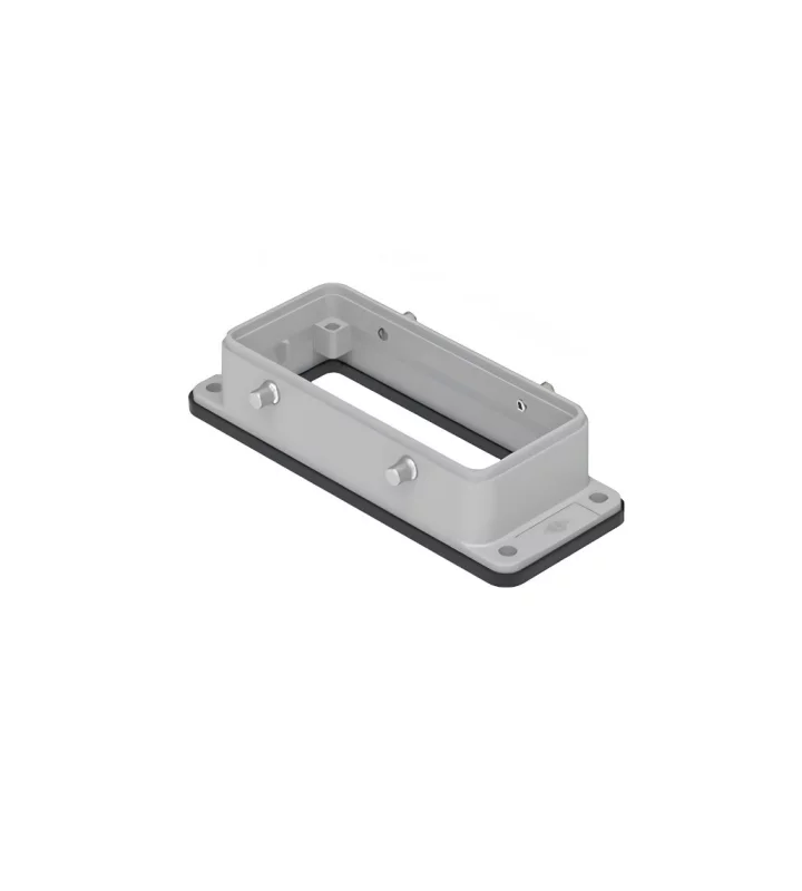 bulkhead mounting housing, size 77.27, alu, 4 pegs, without gasket