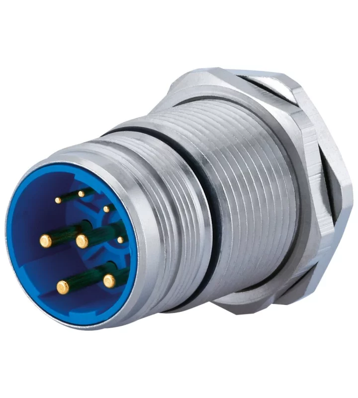 Panel Connector, Male Thread