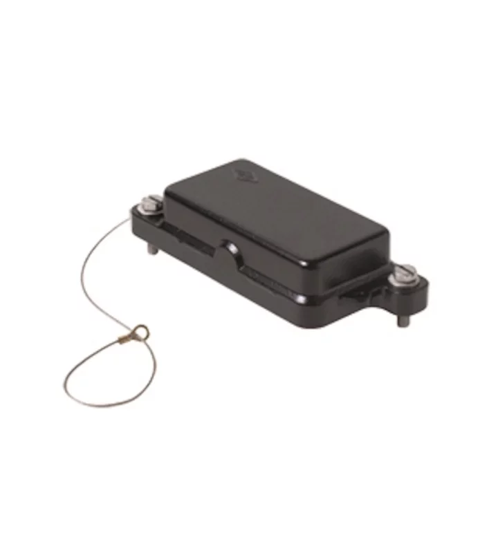 protection cover, size 57.27, IP68 alu, screw locking
