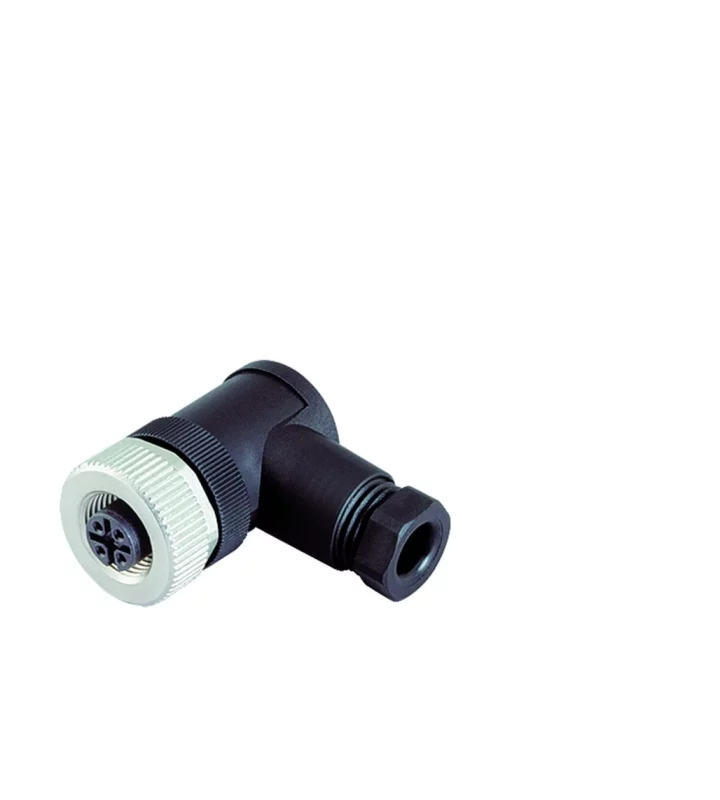 female angled connector