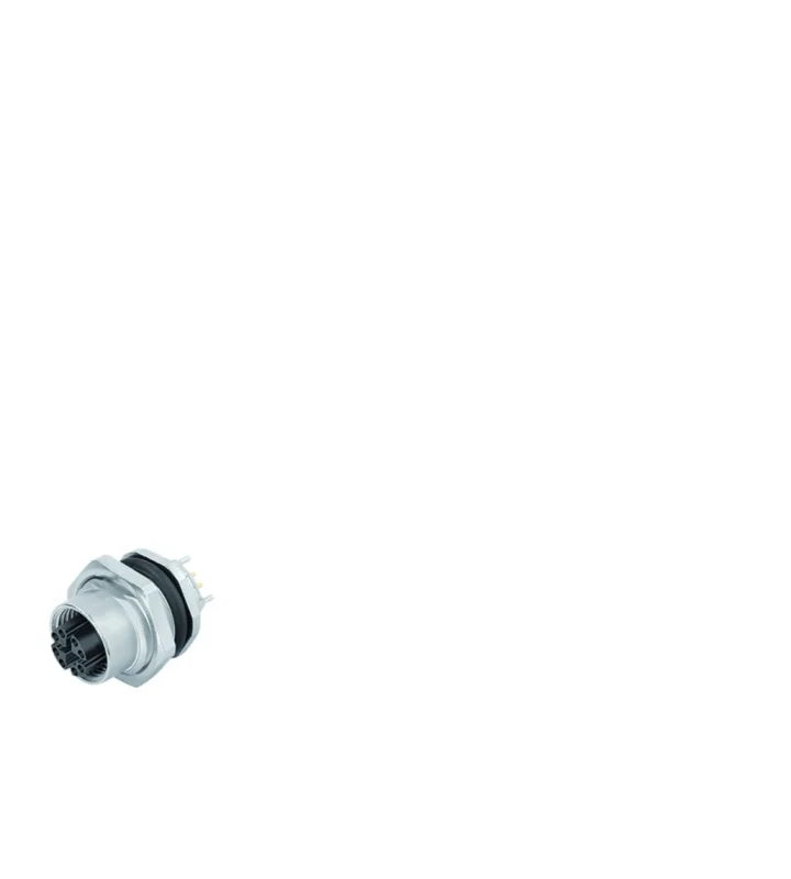 Female panel mount connector