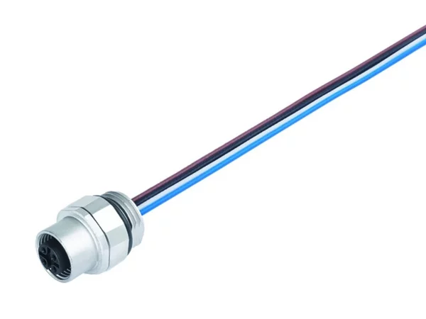 Female panel mount connector