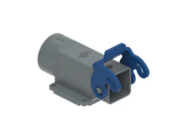 surface mounting housing, angled, size 21.21, CKH plastic, 1 lever, 1xM25 side