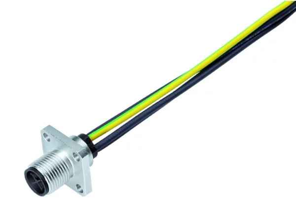 Male panel mount connector
