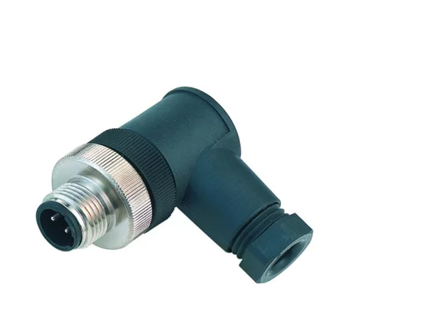 Male angled connector