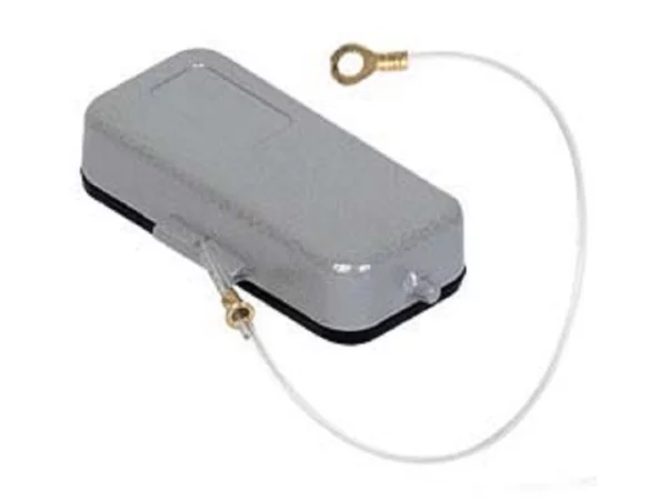 protection cover, size 49.16, alu, 2 pegs, gasket, eyelet