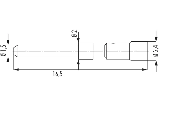 Pins 1,5 mm